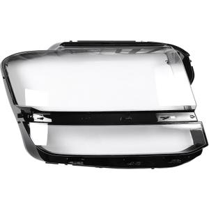 Headlight Lens Cover Headlight Headlamp Lense Clear Lens Cover for VW Atlas 2018-2020 Clear, Black PC 1 Pcs Front Right Car