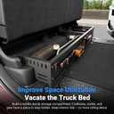 Under Seat Storage Molle Panel Compatible with 2019-2026 Dodge RAM 1500 Crew Cab Truck Underseat Storage Organizer Molle Replacement for 2019-2026 Dodge RAM Accessories