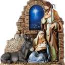 CBC Group Advent and Christmas Nativity Figurine, 11.5-Inch, Bethlehem Star