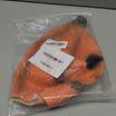 Voyiparty Halloween Horror Pumpkin Head Mask Adult Party Prop Decoration Latex Mask,Realistic Texture Halloween Zombie Pumpkin Mask