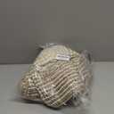 BSICPRO Large Bathroom Rugs, Bath Mat Rug for Bathroom Non Slip 24 x 36 Inches Water Absorbent Chenille Floor Mats Machine Washable (Light Taupe and Cream)