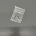 Phone Ring Holder Stand, Cell Phone Grip Mount, 360 Degree Rotation (Silver)