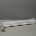 Grandekor No Drill Zebra Blinds for Windows,Cordless Zebra Shades Dual Layer, Pull Down Roller Shades Free-Stop,Custom Sizes,Textured White,Easy to Install for Home, Office, Bedroom