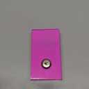 1 Pack Metal Box for Gamblers Pocket Sized Winner Bank Casino Cash Box with 2 Keys Portable Casino Money Safe strongbox for Cash Saving Go Home Money Gifts(Rose Red)