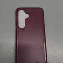 FNTCASE for Samsung Galaxy S25 Case: Dual Layer Heavy Duty Cell Phone Protective Cover Shockproof Rugged with Non-Slip Textured - Military Drop Protection Bumper Tough - 2025, 6.2 inch (Burgundy)