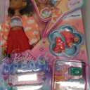 Barbie Dream Besties Doll and Accessories, Teresa Posable Roller Skating Fashion Doll with Brown Hair, 9Video Game Themed Pieces