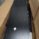 Shintenchi Bookshelf, Industrial Bookshelves and Bookcases with Doors Floor Standing 6 Shelf Display Storage Shelves 70.9 inches Tall Bookcase for Home Office, Living Room (Black)