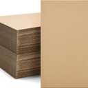 Juvale Corrugated Cardboard Sheets - 11 x 17 in, 2mm Thick, Brown, 50-Pack - Flat Packaging Inserts for Cardboard Mailers - Craft Board Projects