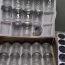 VERONES Mason Jars 6 OZ, 30 PACK 6oz Mason jars Canning Jars Jelly Jars With Lids, Ideal for Jam, Honey, Wedding Favors, Shower Favors