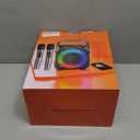 Karaoke Machine, Portable Bluetooth Speaker with 2 Wireless Microphones for Adults & Kids with Lights, Karaoke Microphone with PA System Supports USB/TF/REC/FM/AUX for Home Party Home System Packages