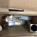 Senlesen Freestanding Bathtub Faucets Floor Mounted Tub Filler Faucet with Handshower Brushed Gold
