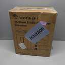 Bonsaii 10-Sheet Cross Cut Paper Shredder, 5.5 Gal Home Office Heavy Duty Shredder for Credit Card, Staple, Clip with Transparent Window(C209-D)