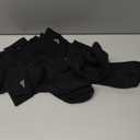 adidas Men's Athletic Cushioned Quarter Ankle Socks (6 Pairs) Durable & Comfortable, Black/ Aluminum 2, XL