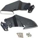 GYMARK Motorcycle Mirrors Wing Rearview Mirror for H-onda CBR 1000RR 600RR 650R 500R 400R 250RR Motorbike Fairing Side Mirrors