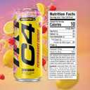 C4 Performance Energy Drink, Pink Lemonade Zero Sugar Carbonated Pre-Workout Energy, 200mg Caffeine with Beta Alanine, 16 Fl Oz Cans (12 Pack) (EXP 09/09/27)