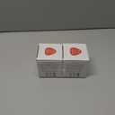 2 x Migipaws 2-in-1 Interactive Cat Toy Ball  Paw Friendly Kicking Chasing Ball with Bonus Fluffy Tail for Indoor Cats Random Rolling Auto Escape Corners Tangle-Free Quiet USB Rechargeable (Blue)