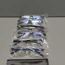 Gaoye 6 Pack 2.75 Executive Style Reading Glasses Men - Durable Readers with Blue Light Filtering- Comfortable Fit with TR90 Frames (Black)