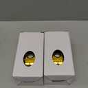 2PCS LED Ramadan Lantern Lights Gold Moon Castle Meteor Design for Eid Mubarak Gifts Home Decorations Table Wall and Eid CenterpiecesGold