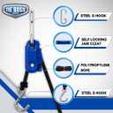Tie Boss - 3/8 Inch Heavy Duty Self-Locking Tie Down System, 300lbs, Blue
