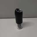 Gravity Electric Salt and Pepper Grinder Set Rechargeable, External Adjustable Coarseness, Automatic Salt and Pepper Shakers Mill with LED Light, 6oz/176ml Large Capacity, House Warming Gifts (1 Pack)