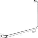 Grohe 40797001 Essentials 38 In. X 24 In. L-Shaped Grab Bar, Starlight Chrome