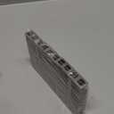 Civaner 50 Pcs Miniature 1/12 Scale Mini Bricks Concrete Tiny Dollhouse Accessories for Kitchen Garden Landscaping Model Architect Buildings DIY Construction Office Desk Toys Supplies (Gray-Square)