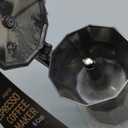 Epoca Aluminum Stovetop Coffee Maker 6-Cup