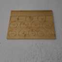 NOAVAOL Bead Boards for Jewelry Making, Combi Bamboo Beading Board for Jewelry Bracelet Making, Beading Trays Design Mats for Necklace, Bracelet, DIY Design Bamboo