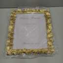 8x10 Picture Frame Gold Picture Frames, Vintage Ornate Frame Leaf Textured Hand-Crafted Resin with Glass Front, Antique Photo Frame for Wall Hanging and Tabletop Display, Retro Design Home Decor