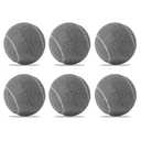 ZIYIZE PreCut Walker Tennis Ball Glides 6PCS Walkers Legs Universal Precut Glide Balls | Heavy Duty Long Lasting Felt Pad Glide Coverings (Grey)