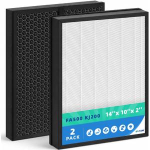 FA500 Filter for FAMREE FA500 and Aiper KJ200 Air Purifier 2pack