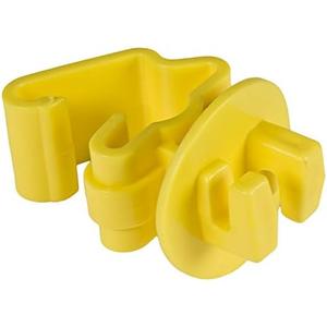 Zareba ITY-Z Standard Snug-fitting T-Post Insulator, 25 per Bag, Yelllow