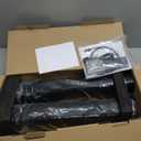 Sound Bar for Smart TV, 80W Soundbar with Four Woofers, Dual Horn Tweeters, 2.0 Channel TV Speaker, 2 in 1 Detachable Design, BT/ARC/AUX/Optical Connection, Surround Sound System for TV