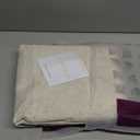 Beige Flax Linen Curtains 84 inches Long for Living Room 2 Panel Tan Burlap Textured Drapes Semi Sheer Privacy Khaki Window Curtain Country Rustic Farmhouse Canvas Cloth Curtain for Dinning Room (84"L x 52"W)