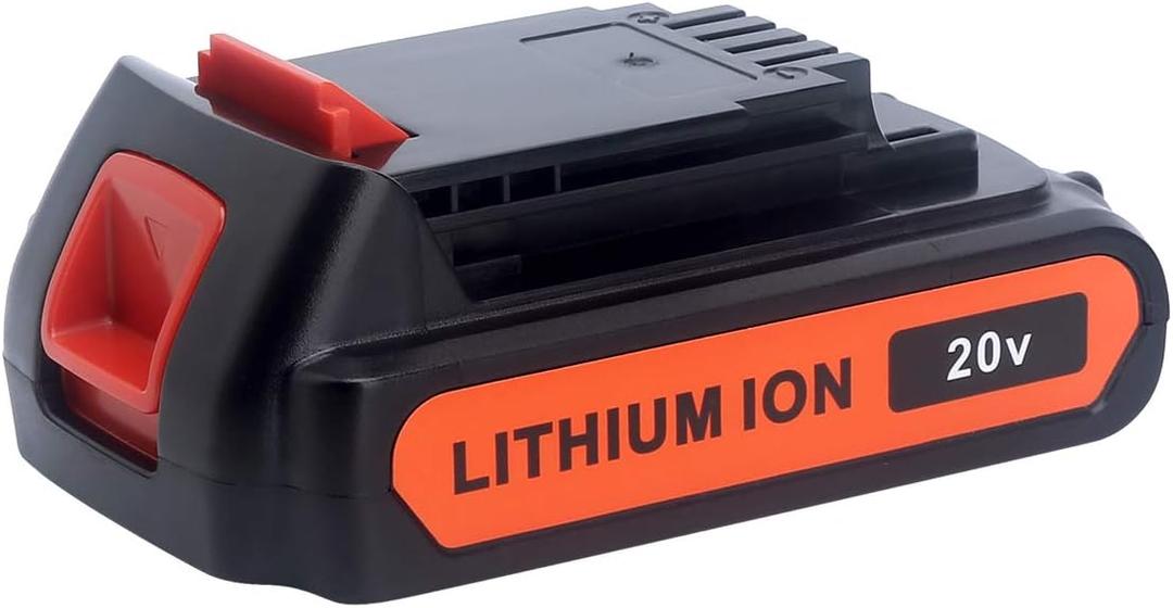 Biswaye LBXR20 20V Lithium Battery Compatible with Black & Decker 20V MAX Lithium Battery LBXR2520 LBXR2020 LBX20 LB2X4020 LB2X3020 and LCC221 LST522 LST201 LST220 LST300 20V Max Tools