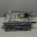 Golf Bag Storage Organizer for Garage Organization, Golf Bag Stand for Golf Bag Accessories, Spacious Golf Rack for Golf Clubs & Golf Essentials, Ideal Golf Gifts for Men (Fits 2 Golf Bags)