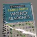 Brain Games - Large Print Word Searches (Teal)