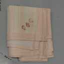 Artoid Mode Xmas Pine Pink Winter Placemats Set of 4, 12x18 Inch Seasonal Christmas Table Mats for Party Kitchen Dining Decoration