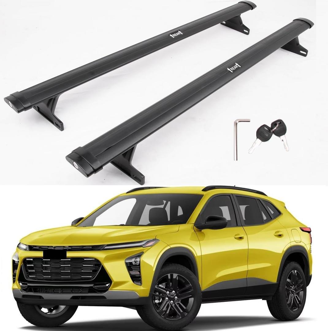 Upgraded Lockable Cargo Racks for 2023 2024 2025 2026 Chevrolet Chevy Trax Roof Rack Cross Bars Rail Luggage Carrier Accessories