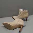 Juliet Holy Womens High Heel Booties Pointed Toe V Cut Back Zipper Short Dress Ankle Boots Size 8,5