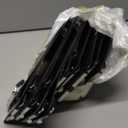 24 Pack Small Clipboards 4.7 x 7.3 Inch Mini Clipboards with Pen Holder Clip A6 Memo Clipboard Plastic Pocket Clipboard with Profile Clip for School Office Restaurant Cafe Hotel (Black)