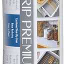 Con-Tact Brand Grip Premium Shelf Liner, Thick and Non-Adhesive Drawer Liner, Multi-Purpose and Easy to Use, 18" x 10', White, Pack of 1, 4.3"W x 18"L