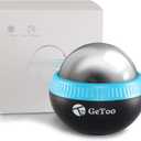 Cryosphere Cold Massage Roller Ball - 2.8 Inch Ice Massage Ball for Deep Tissue, 6 Hours Cold Therapy, Detachable Rolling Ball, Blue and Black