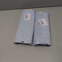 2 x Weather Stripping Door Seal Strip, 118'' Foam Weatherstripping Window Sealer Winter, Door Soundproofing Self Adhesive Window Door Insulation Strip for Exterior Door, Draft Stopper Gap Filler (White)