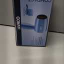 Conair Travel Hair Dryer with Dual Voltage, 1600W Compact Blow Dryer with Folding Handle, Blue