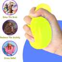 Square Stress Cube - Fidget Relief Toy for Kids & Adults Sensory Squishy Cube - Non Toxic, BPA-Free & Hypoallergenic- Anxiety & Stress Reliever for Home, Office & School 2.17inc (Yellow)