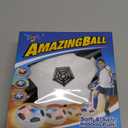 Toyk Boy Toys - LED Hover Soccer Ball - Air Power Training Ball Playing Football Indoor Outdoor Game - Birthday Gifts for Kids, Age 3 4 5 6 7 8-12 Year Old Boys - Soccer (White)