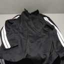 Womens Business Suits 2 Piece Set Striped Side Button Blazer Wide Leg Pant Sets Dressy Casual Black, M