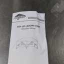 COBIZI 10x20 Pop Up Canopy Tent with 6 Removable Sidewalls, One Push Party Tent Outdoor Waterproof Event Canopy with Air Vent for Parties Commercial Wedding, 3 Height, Carry Bag, Sandbag, Gray