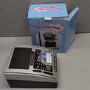 Fishboy Talking ATM Piggy Bank for Kids with Dual Debit Cards, Power-Off Memory, Auto-Opening Drawer for Real Money for Boys, Onekey Shutdown, Bill Feeder, Coin Recognition, Balance Calculator Machine (Black/Silver)